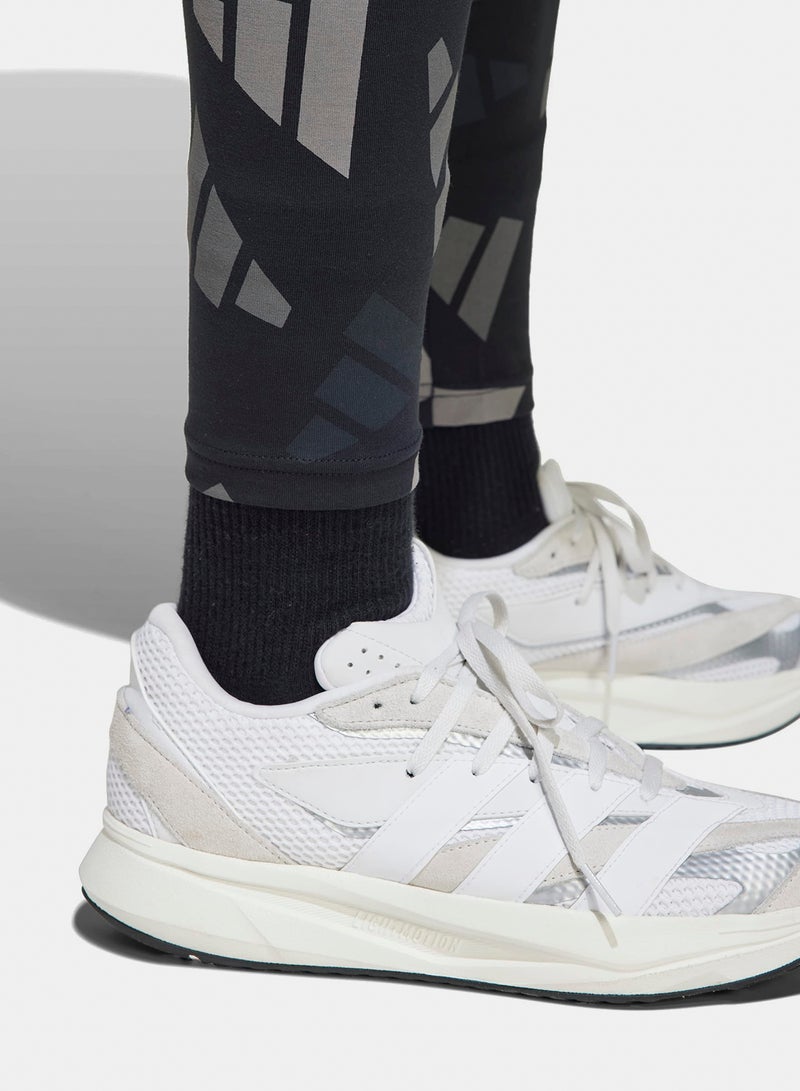Adidas Seasonal Essentials Logo Celebration Leggings - Image 4