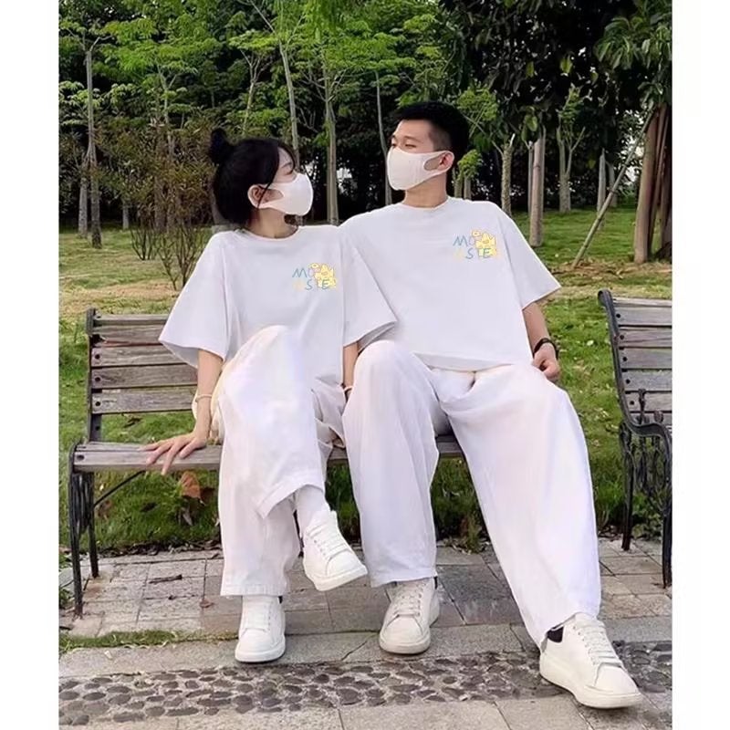 Different couple's T-shirt summer 2023 Internet celebrity short sleeve - Image 4