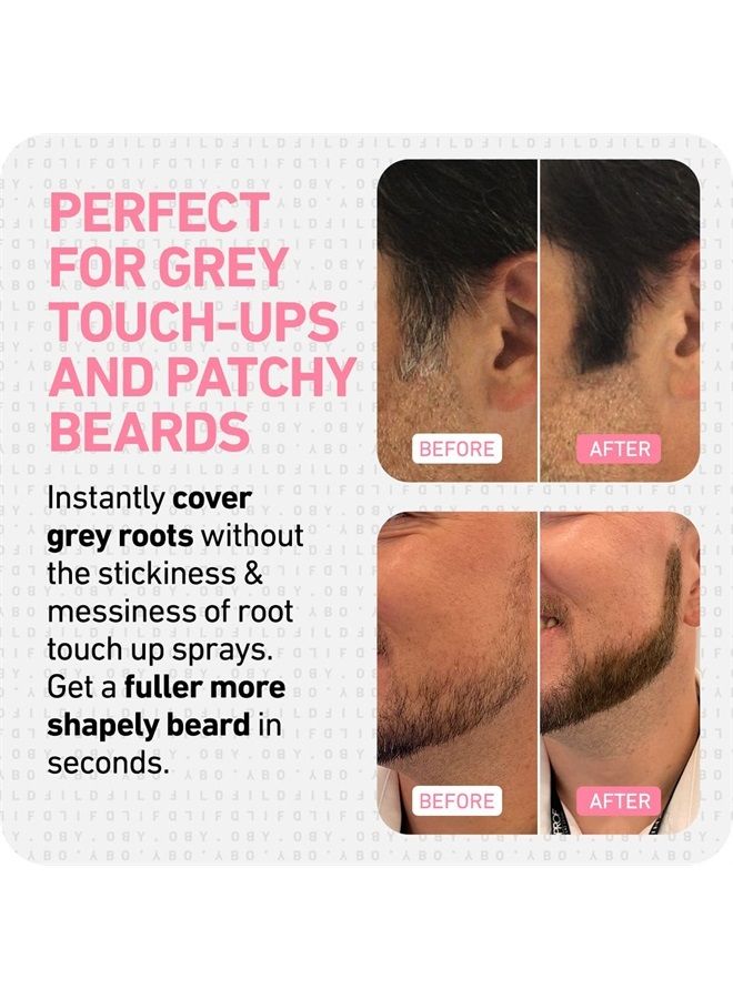 BOLDIFY Hairline Powder - Root Touch Up Hair Color for Gray Coverage - Bald Spot Concealing Hair Powder for Women & Men - 48-Hour Stain-Proof - Light Brown - Image 2