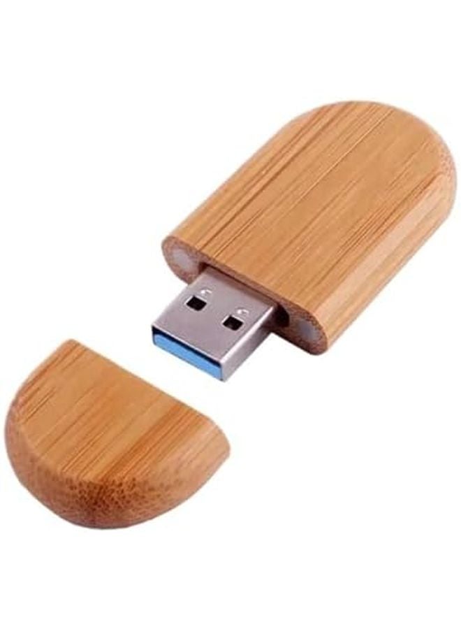 Wooden USB 3 0 Flash Drive 128GB Pen Drive Memory Stick Carbonized Color Business Gift - Image 1