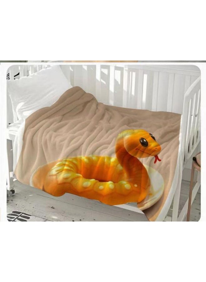 general Children's or student cartoon flannel thin blanket (warm and comfortable, suitable for sleep, games) 100cm*150cm - 29 - Image 3