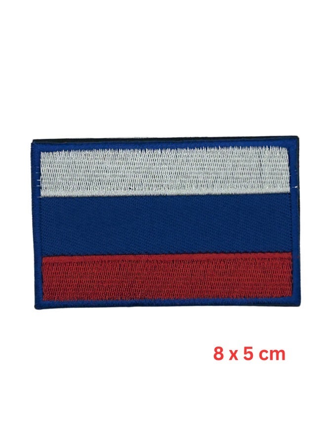 Project Nomad Velcro Hook Patch – Embroidery Patches Tactical/Military Flag Palestine England Iraq Spain egypt lebanon Oman UAE russian india, for men for bag/pack/vest, gadgets combat (Russia) - Image 1
