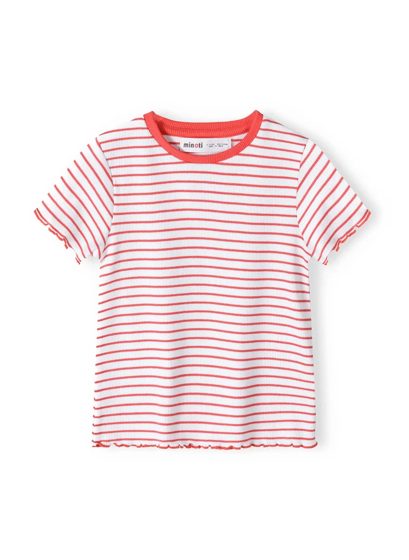 مينوتي Kids Girls Rib T Shirt