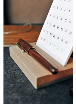 Munucal Wood - 2024 Wooden Desk Calendar 12 Sheets 300 Gr 1 Dough Minimalist Design - pzsku/Z688CEF2BEAF83166EDE4Z/45/_/1735308716/5981934d-38d3-4691-8419-65f8eb015e27