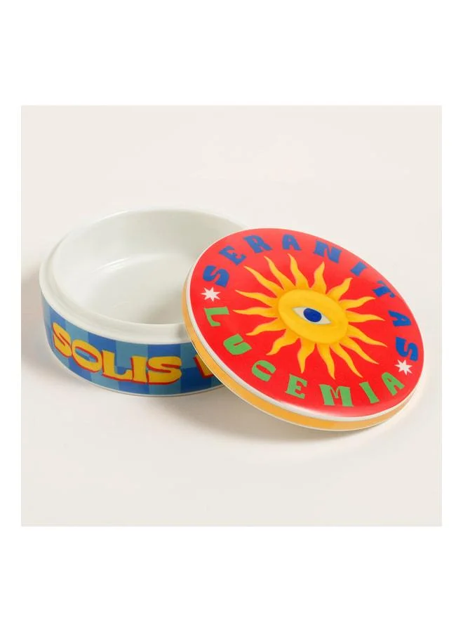 Zsa Zsa Zsu  Shekou Colorful Porcelain Decorative Object 12x12x4 cm.  | Best Price UAE