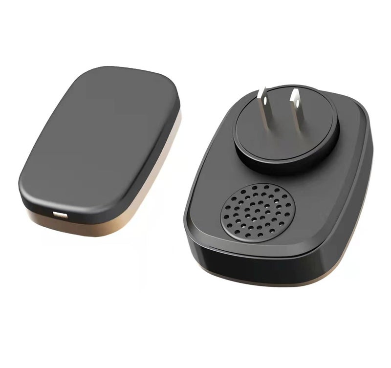 LUAMB Wireless Doorbell, 1,000ft Range Loud Enough with 5 Volume Levels and Mute Mode Door Chimes LED Flashing - Image 2