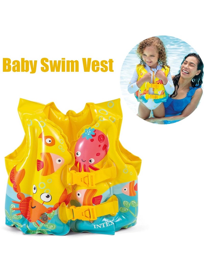 INTEX - Tropical Buddies Swim Vest Inflatable Life Jacket - Image 1