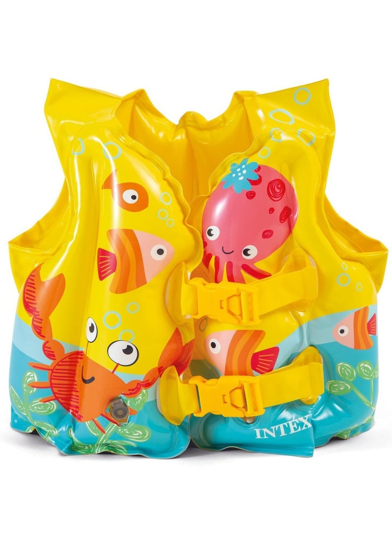 INTEX - Tropical Buddies Swim Vest Inflatable Life Jacket - Image 1
