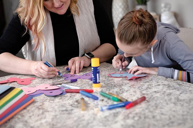 Prang (Formerly SunWorks) Smart-Stack Construction Paper, 11 Assorted Colors, 12" x 18", 150 Sheets - Image 5