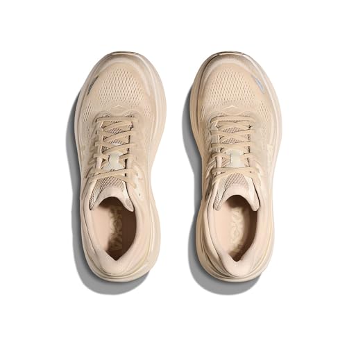 Hoka Men's Bondi 9 Sneaker, Oatmeal/Oat Milk, 11 - Image 2