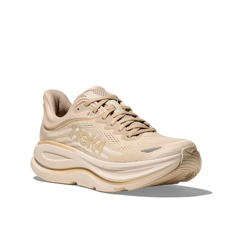 Hoka Men's Bondi 9 Sneaker, Oatmeal/Oat Milk, 11 - Image 1