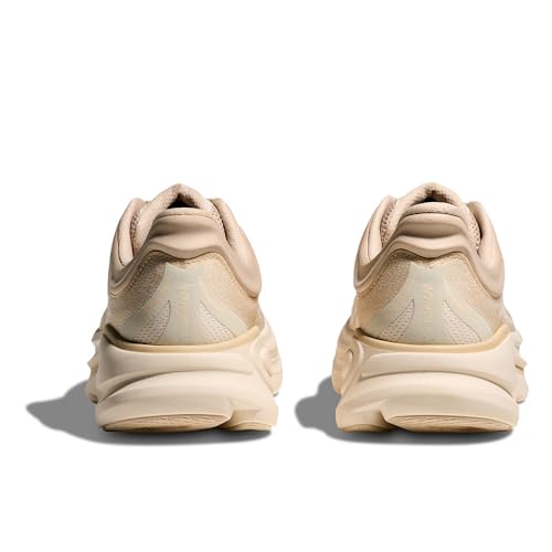 Hoka Men's Bondi 9 Sneaker, Oatmeal/Oat Milk, 11 - Image 4