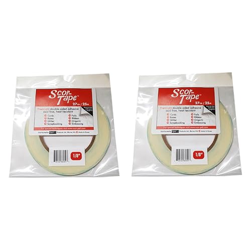 Scor-Pal Scor-Tape 1/8" X 27yds- 2 Pack - Image 5