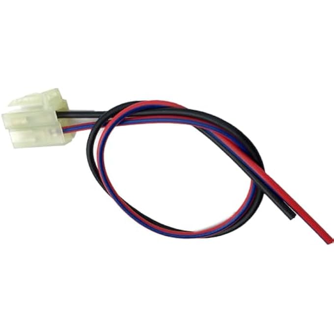LIZAPUS 2 Pin "T" Locking Pigtail Repair Alternator Connector Compatible with John Deere Yanmar Komatsu - Image 2