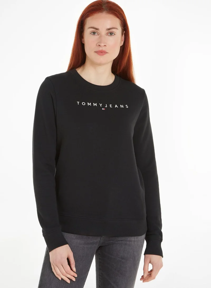 TOMMY JEANS Logo Printed Sweatshirt