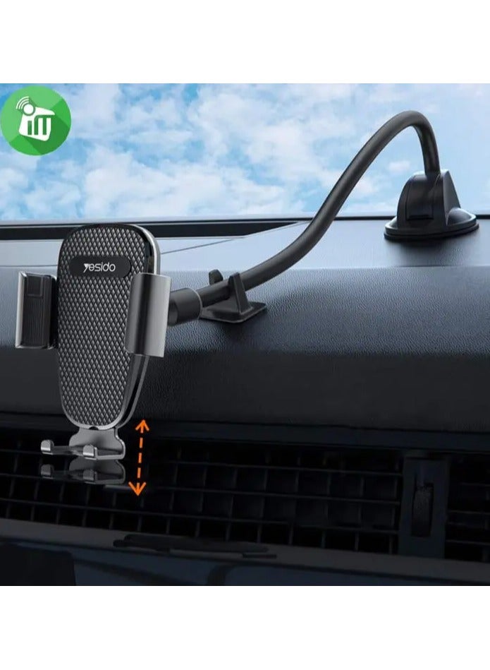 Yesido C119 Adjustable Arm Windshield Car Holder - Image 5