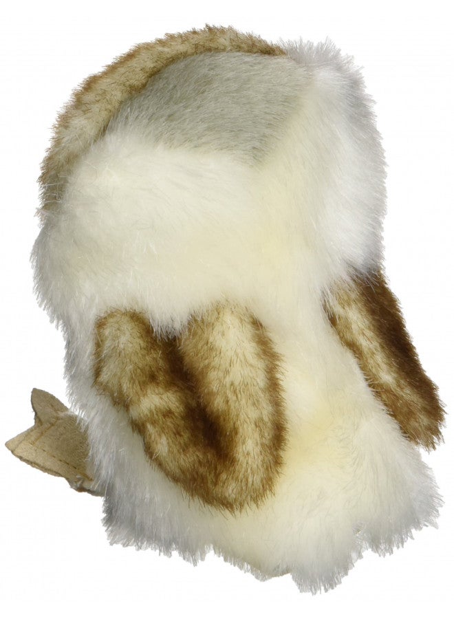 Folkmanis Mini Barn Owl Finger Puppet Cream, Brown, 1 EA - Image 3
