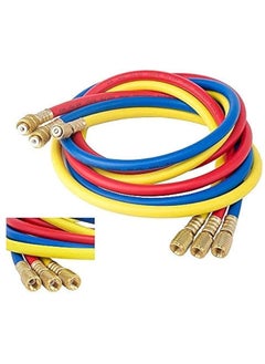 Generic Air Conditioner and Refrigerator Freon Charging Hose Kit, Multi 