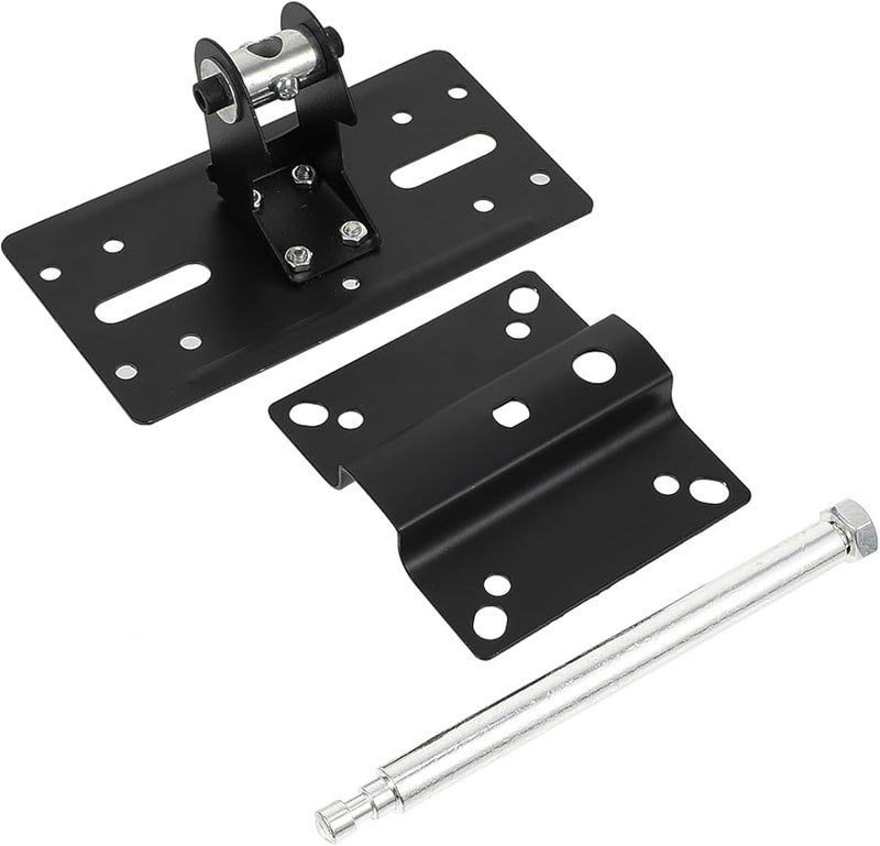 Adjustable Wall Mounted Speaker Rack For Home Theater Surround Sound System Black - Image 1