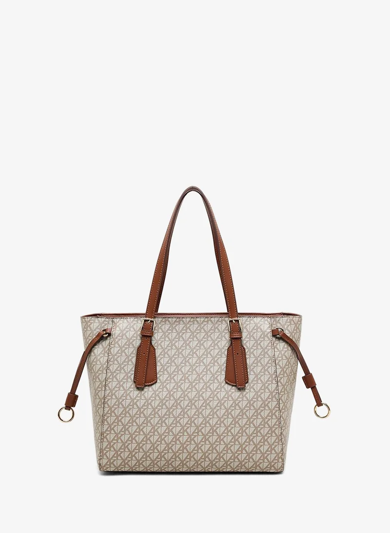 ANNE KLEIN  Anne Klein Monogram Patterned Pu Tote Bag for Women | Best Price UAE
