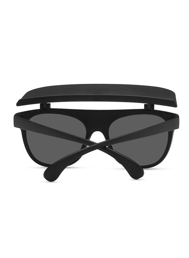 Personalized Trendy Retro Flip Sunglasses - Image 3