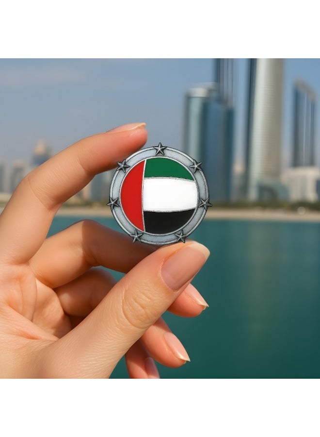 PRINTSHOP4ME UAE National Day Badges Lapel Pins For Celebrating UAE National Day Spirit Of Union Badges For Men,Women,Kids - Image 4