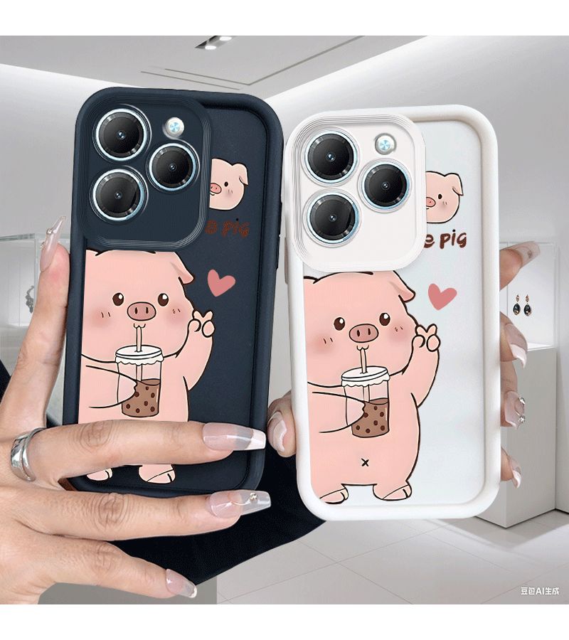 Case Compatible With Transsion Infinix Tecno Hot 50 Pro Plus 4G Mixed Color 1 Full Coverage High Quality Tpu Soft Shell - Image 2