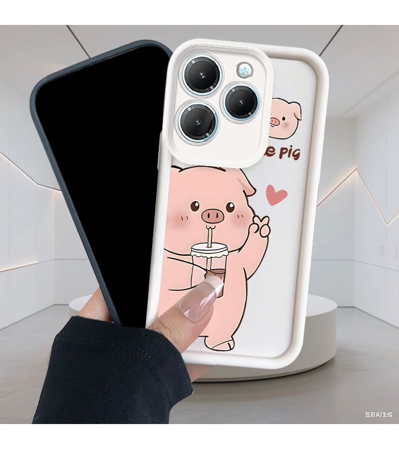 Case Compatible With Transsion Infinix Tecno Hot 50 Pro Plus 4G Mixed Color 1 Full Coverage High Quality Tpu Soft Shell - Image 5