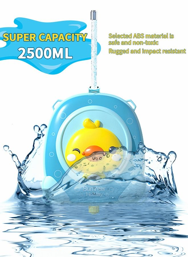 GROIC Outdoor water gun toys, children's backpack water gun, large-capacity water gun suitable for water fights in outdoor swimming pools on the beach  - Image 3