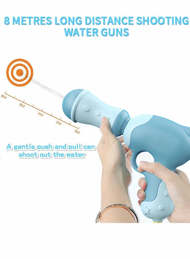 GROIC Outdoor water gun toys, children's backpack water gun, large-capacity water gun suitable for water fights in outdoor swimming pools on the beach  - Image 2