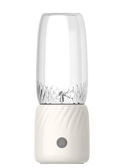 KASTWAVE Portable Blenders Rechargeable Mini Juicer, Handheld Mini Personals Electric Juicer for Fruit and Vegetables, USB Rechargeable Mini Juicing Cup for Outdoor Sports Travel (White)  - Image 2