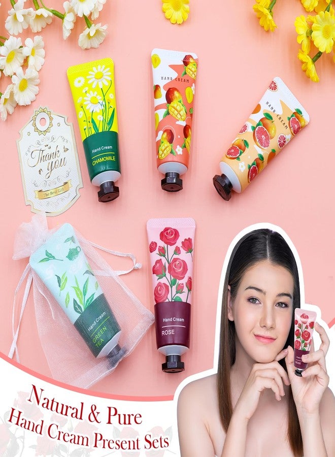 Comdian 12 Pack Hand Cream for Women, Mini Hand Lotion Travel Size for Dry Cracked Care, Natural Plant Fragrance Moisturizer Present Set for Mother, Teacher Appreciation and Bridesmaid Present - Image 3