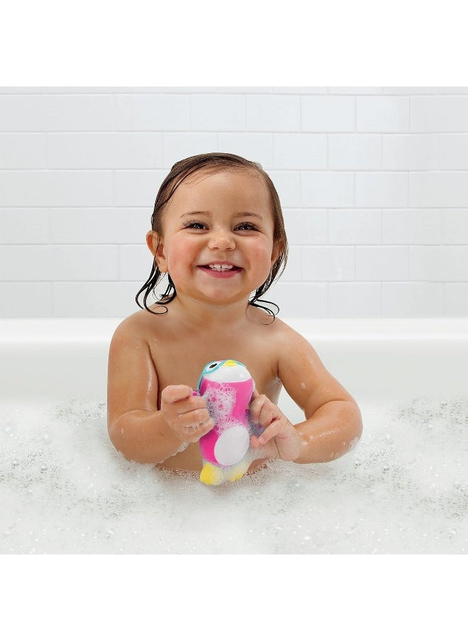 Munchkin Munchkin Wind Up Swimming Penguin Baby and Toddler Bath Toy, Pink  - Image 2
