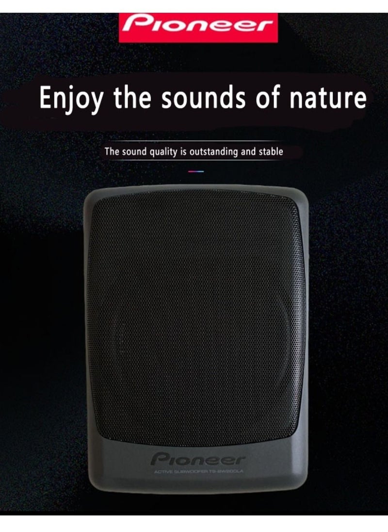 Pioneer - Pioneer Active Subwoofer 800W High Power Output TS-BW201LA Small Size Strong Bass With Bass Control Remote - Image 1