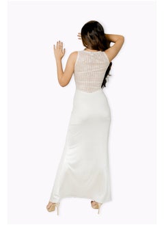 CH Glamstore Glamourous Lace Detailed Fitted Maxi Dress  - Image 3
