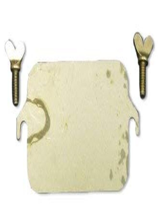 Harman Burn Pot Cleanout Cover with Wingscrews Eco Choice Stoves 1-00-06623
