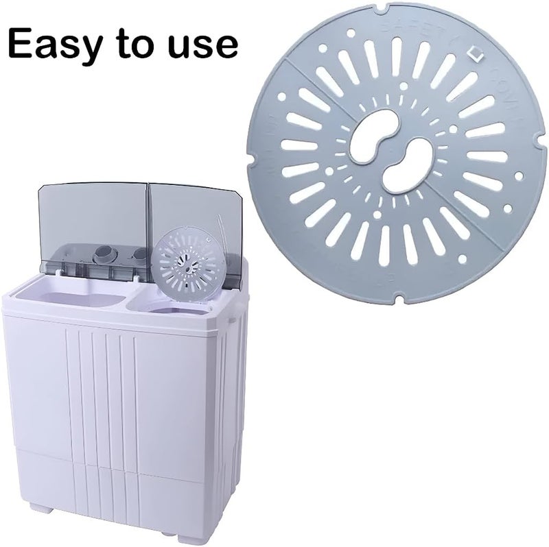 MEETO Spin Cover, Spin Cap, Safety Dryer Lid Suitable for semi Automatic Washing Machine Match Size 7Kg, 6.5Kg, 6Kg, Multicolor (Size 24cm) Pack of 1 - Image 4