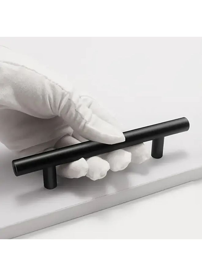 11 Pack Black T Shaped Drawer Cabinet Pulls 9 84 Inch Stainless Steel Handles - Image 5