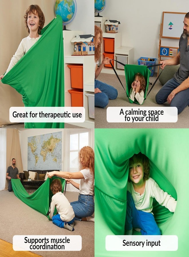 ODOXIA Sensory Tunnel for Kids | Sensory Compression Play for Your Child | Fabric Tunnel | Spandex Tube | Kids Concept Sheet for Different Ages - Image 5