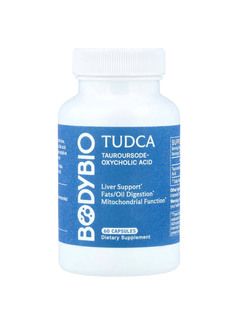 TUDCA, 60 Capsules (250 mg per Capsule)