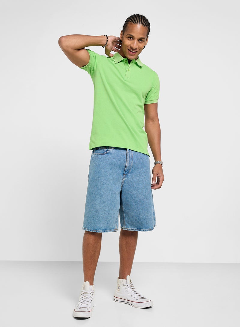 سفنتي فايف تيشيرت بولو أساسي - Image 4