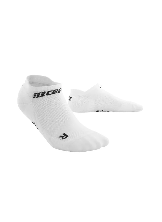 CEP CEP - The Run Compression Socks No Show V4 White Men