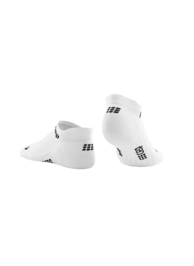 CEP CEP - The Run Compression Socks No Show V4 White Men