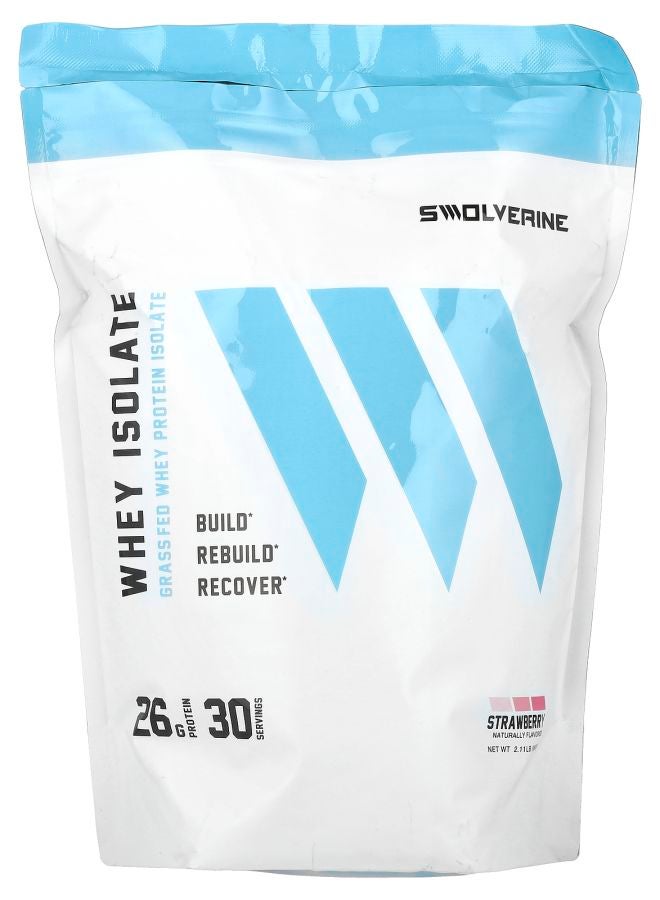 Swolverine Whey Isolate Strawberry 2.11 lb (960 g)