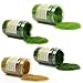 Evemodel CFA4 4 x 300ml Mixed 12mm Static Grass Terrain Powder Green Fake Grass Fairy Garden Miniatures Landscape Artificial Sand Table Model Railway Layout - Image 3
