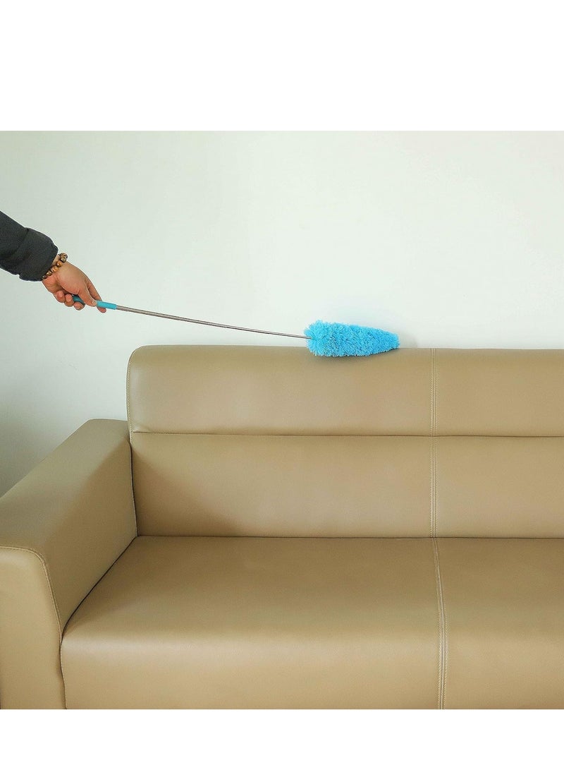 Microfiber Duster with Extendable and Bendable Shaft for Home, Kitchen, Car Cleaning - Image 5
