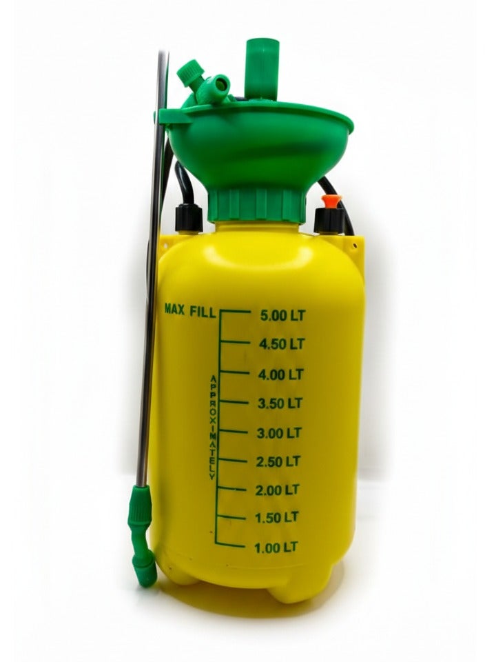 كوالتي علبة رش مياه مضغوطة محمولة للبستنة ورش المعقمات، رشاش يدوي بضغط يدوي للزراعة، وتنظيف السيارات - Image 3