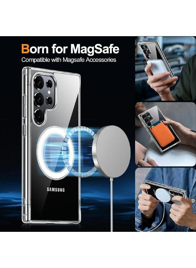 S-TOP - Full protection package for Samsung Galaxy S24 Ultra with a cover that supports wireless charging (MagSafe), complete protection for your device against scratches and falls (7in1) original package - Image 1