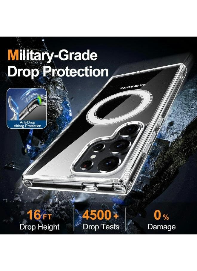 S-TOP - Full protection package for Samsung Galaxy S24 Ultra with a cover that supports wireless charging (MagSafe), complete protection for your device against scratches and falls (7in1) original package - Image 1