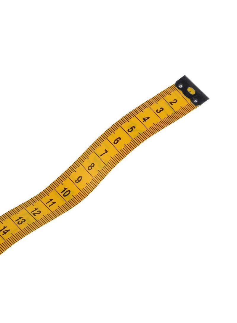 Accessorize Kingdom Durable Soft Sewing Tailor Tape Body Measuring Dress-Making Measure Ruler, 1.50 Meter, 150 cm, (Assorted color)  - Image 3
